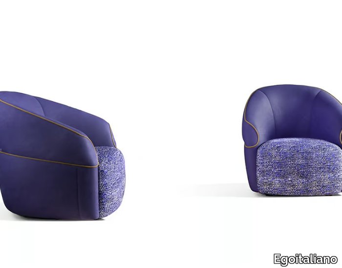 SUNI - Armchair with armrests _ Egoitaliano