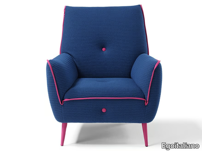 YUKI - Armchair in stretchable fabric _ Egoitaliano