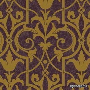 patinated flowerwork purple