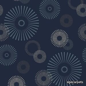 abstract flower blue