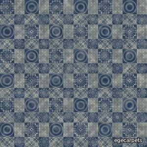 spanish mosaic blue