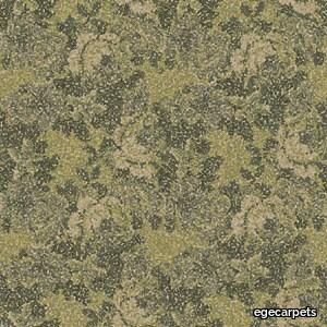 pointillist rose green