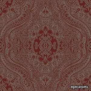 paisley shawl red