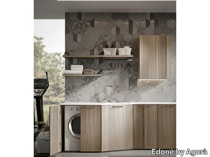 MINERVA 17 - Sectional laundry room cabinet _ Edoné by Agorà