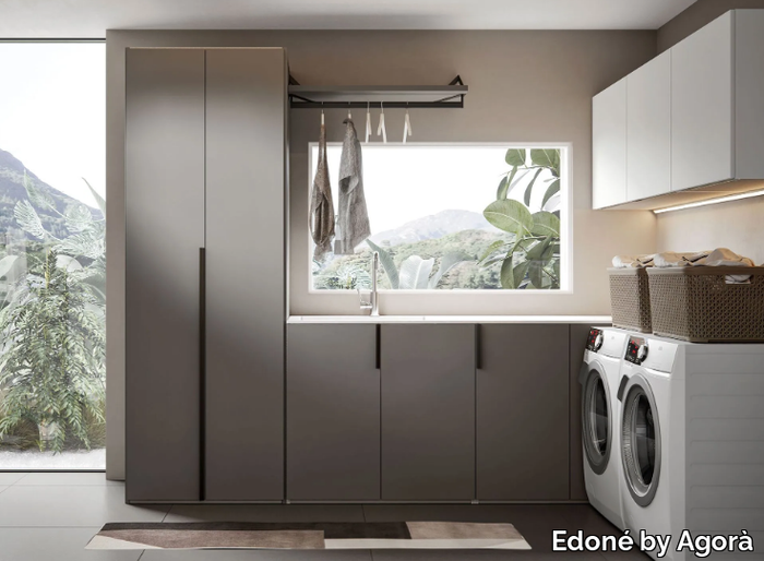 MINERVA 10 - Sectional laundry room cabinet _ Edoné by Agorà