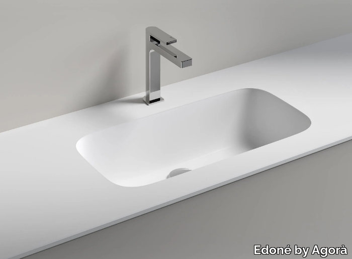 SIRIO - Corian® washbasin _ Edoné by Agorà