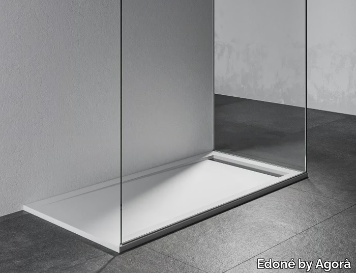 PETRA X - Anti-slip shower tray _ Edoné by Agorà