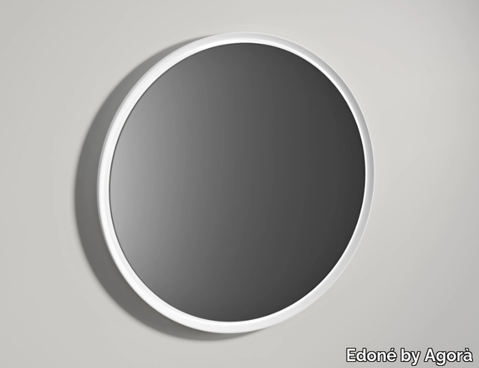 TONDA - Wall-mounted round mirror _ Edoné by Agorà