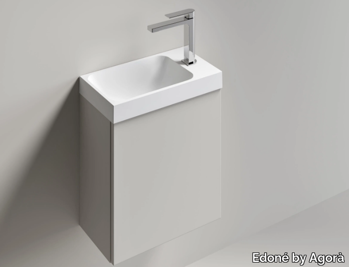 TAURUS 45 - Rectangular handrinse basin _ Edoné by Agorà