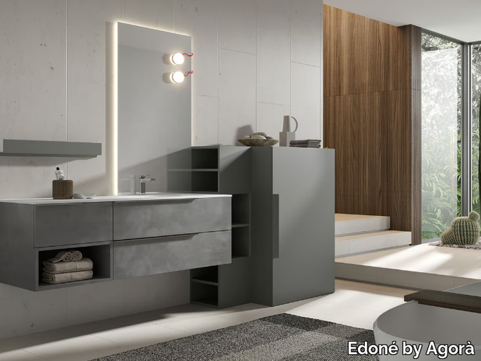 GIU 9116 - Laundry room cabinet for washing machine _ Edoné by Agorà