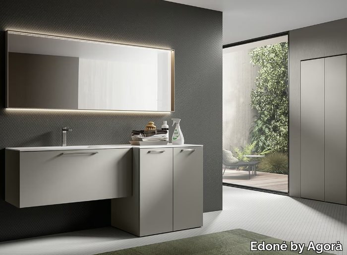 GIU 9124 - Laundry room cabinet for washing machine _ Edoné by Agorà