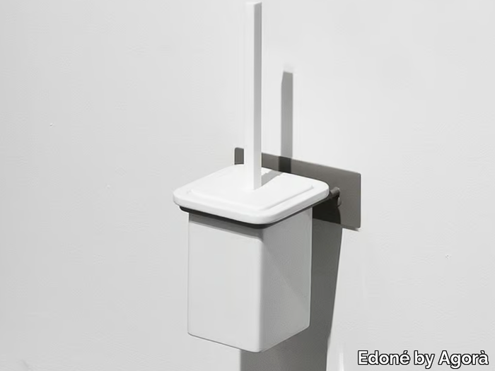 FILO - Wall-mounted toilet brush _ Edoné by Agorà