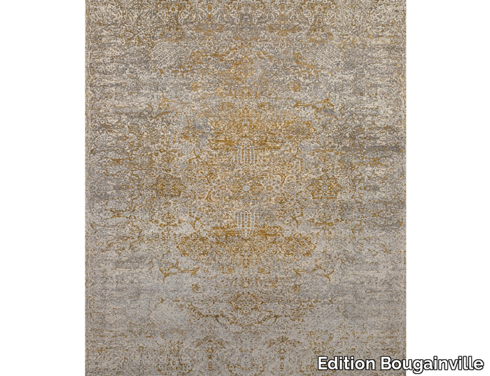 AZORA ALMOND - Rectangular handmade wool rug _ Edition Bougainville