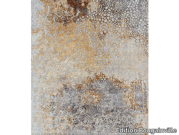 BAILLY TOSCANE - Custom handmade silk rug _ Edition Bougainville