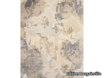 ASTORIA GYPSE - Rectangular wool and silk rug with geometric shapes _ Edition Bougainville