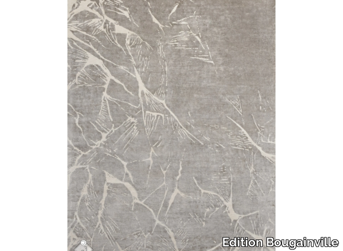 ICELAKE - Rectangular silk rug _ Edition Bougainville