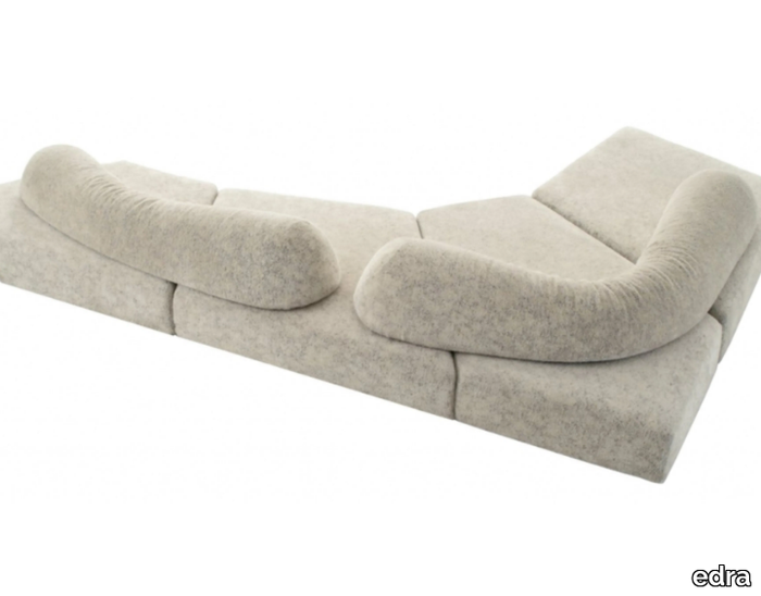 ON THE ROCKS - Sectional fabric sofa _ edra