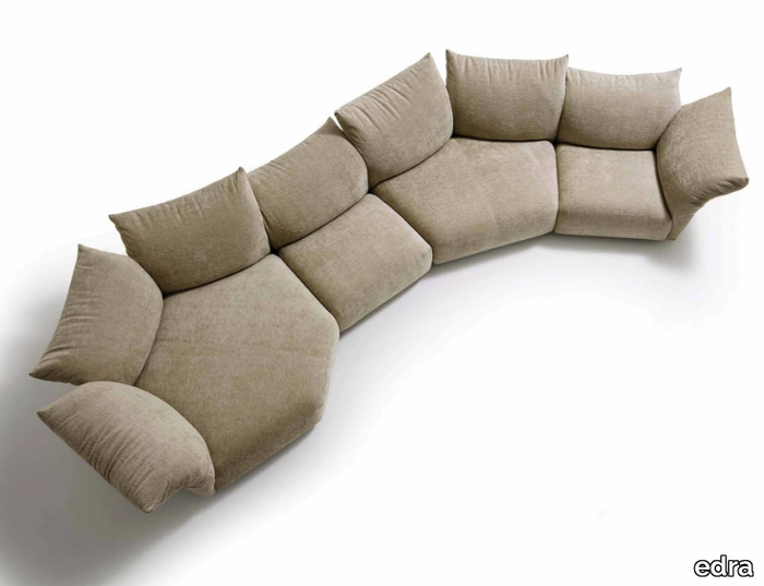 STANDARD - Sectional fabric sofa _ edra