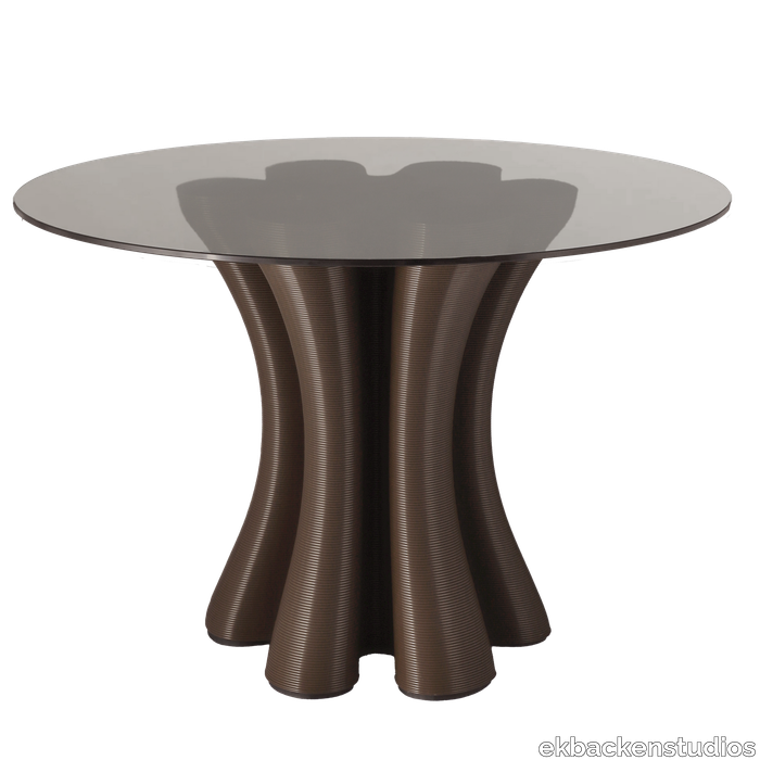 Anemone Dining Table Chocolate