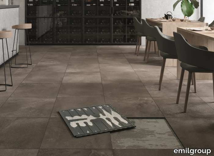 PAVE AND GO INDOOR - Indoor system of tiles with vertical interlocking joint _ emilgroup