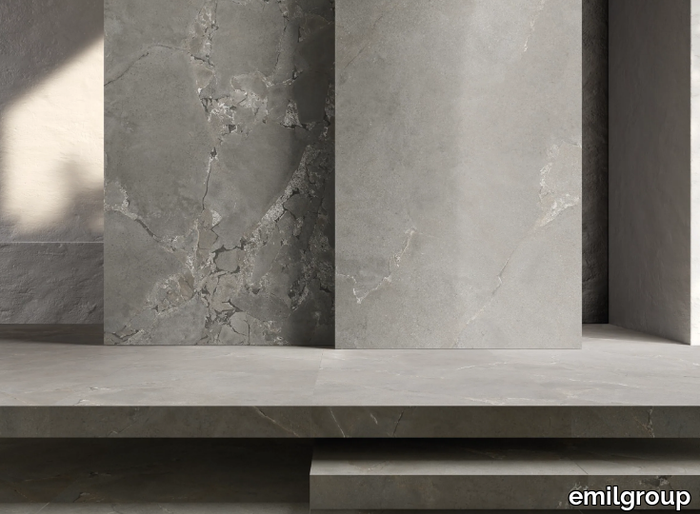 UNIQUE INFINITY GREY - Porcelain stoneware wall/floor tiles with stone effect _ emilgroup