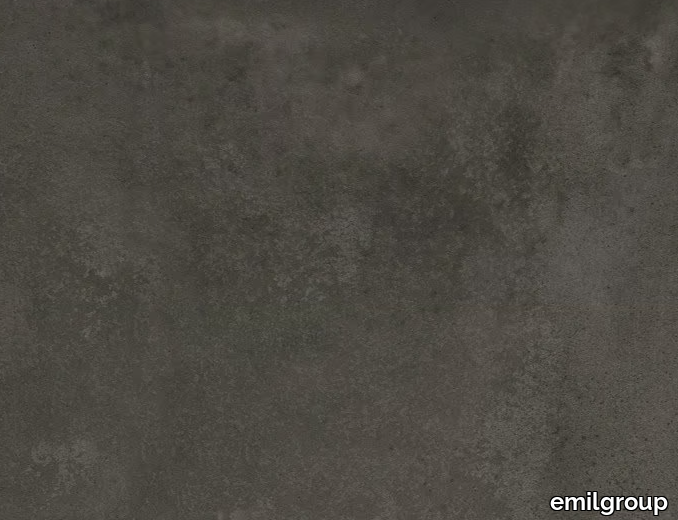 TR3ND BLACK CONCRETE - Porcelain stoneware wall tiles with concrete effect _ emilgroup