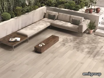 PROVOAK BIANCO SABBIATO - Porcelain stoneware wall tiles with wood effect _ emilgroup