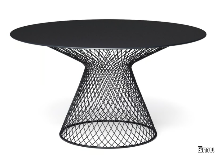 COMO - Round steel table _ Emu