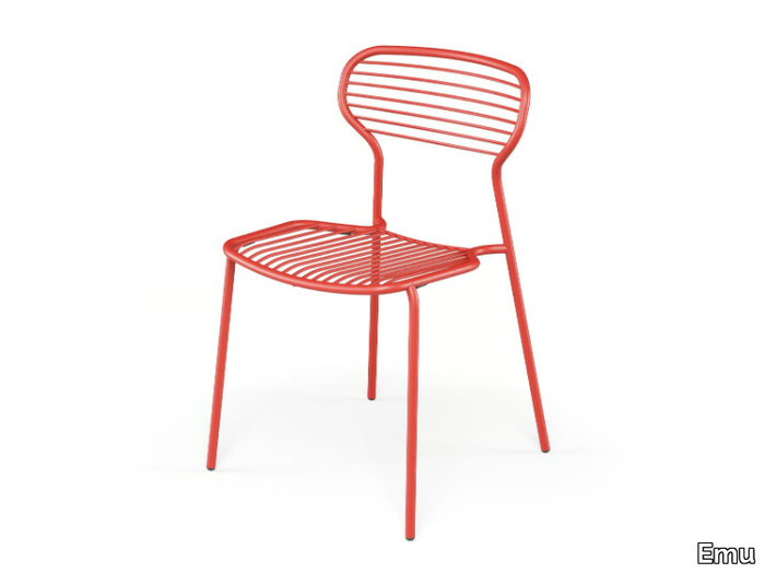 APERO - Steel garden chair _ Emu