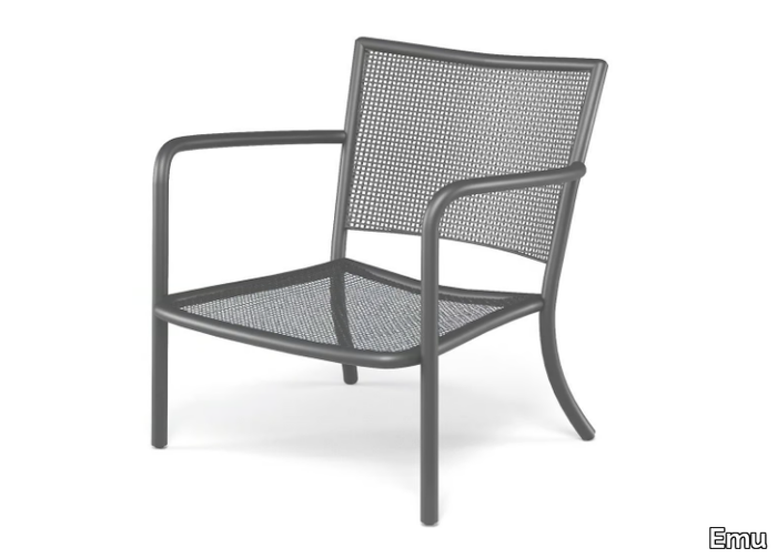 ATHENA - Garden armchair with armrests _ Emu