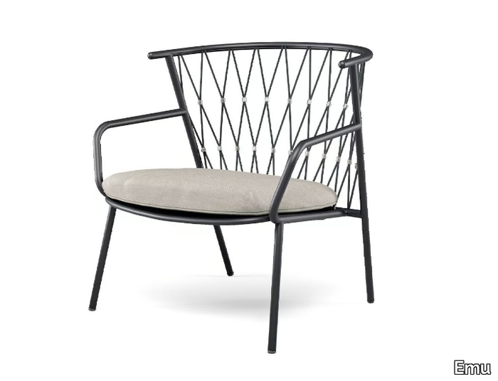 NEF - Garden aluminium easy chair _ Emu