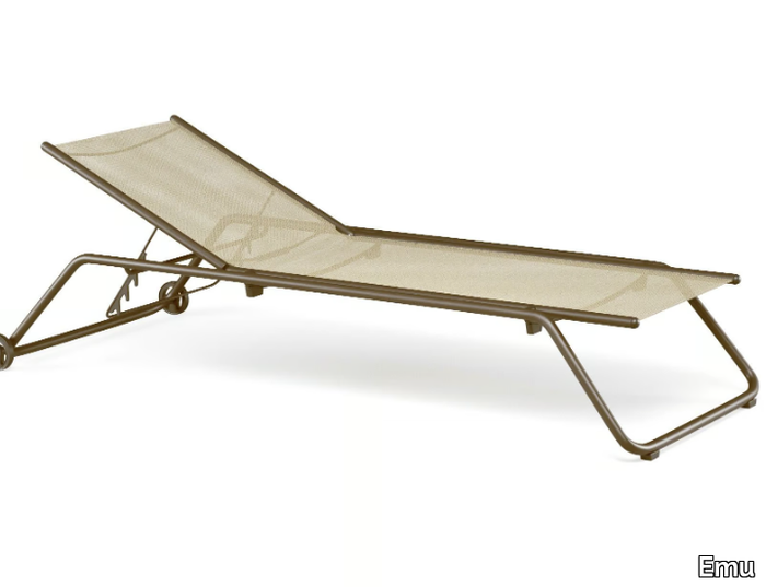 SNOOZE - Stackable Recliner steel sun lounger _ Emu