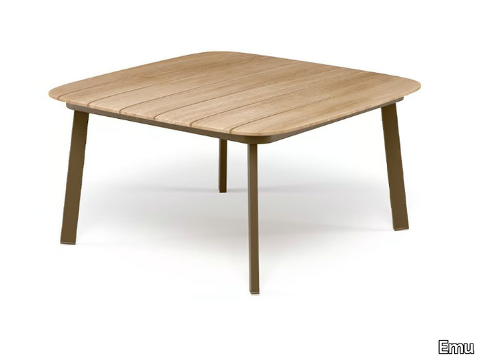 SHINE - Low teak coffee table _ Emu