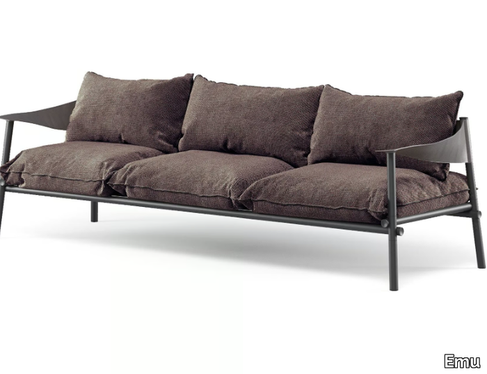 TERRAMARE - 3 seater fabric garden sofa _ Emu