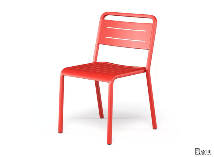 URBAN - Stackable aluminium garden chair _ Emu