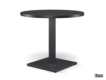 ROUND - Round steel garden table _ Emu