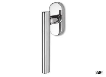 SMART - Contemporary style DK metal window handle on rose _ Ento