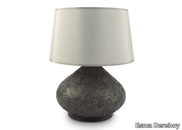 SNOHA BRONZ - Ceramic table lamp _ Esma Dereboy