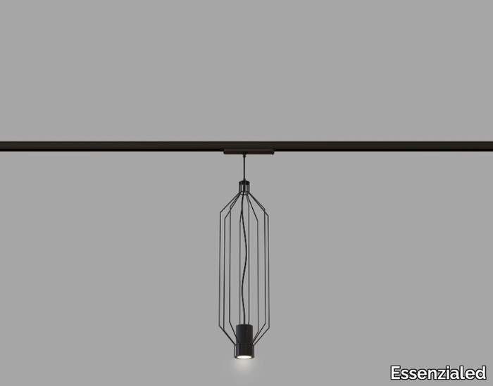 GABBIA 1 TRACK - LED aluminium track-Light _ Essenzialed
