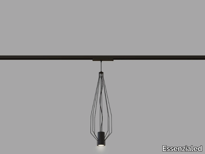 GABBIA 2 TRACK - LED aluminium track-Light _ Essenzialed