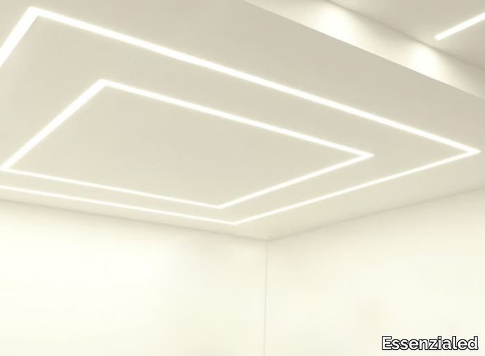 GHOST QR - LED recessed ceiling lamp _ Essenzialed