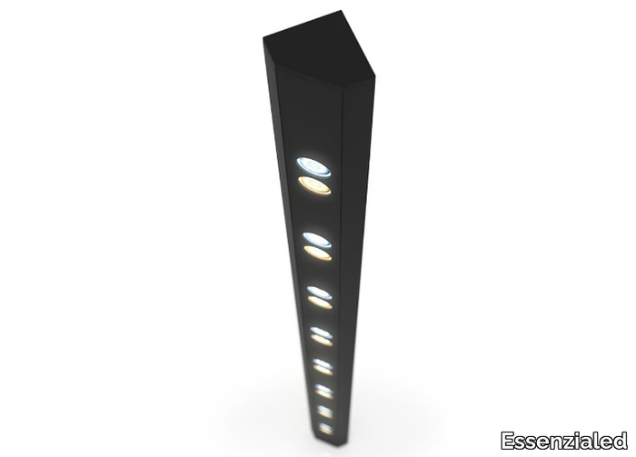 PILLAR DYNAMIC - Anodized aluminium Furniture lighting _ Essenzialed