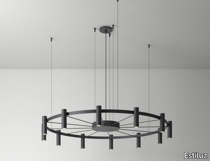 LAVERD - LED metal pendant lamp _ Estiluz
