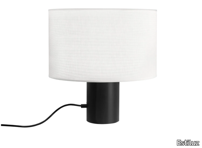 CYLS - Metal table lamp with polyester shade _ Estiluz