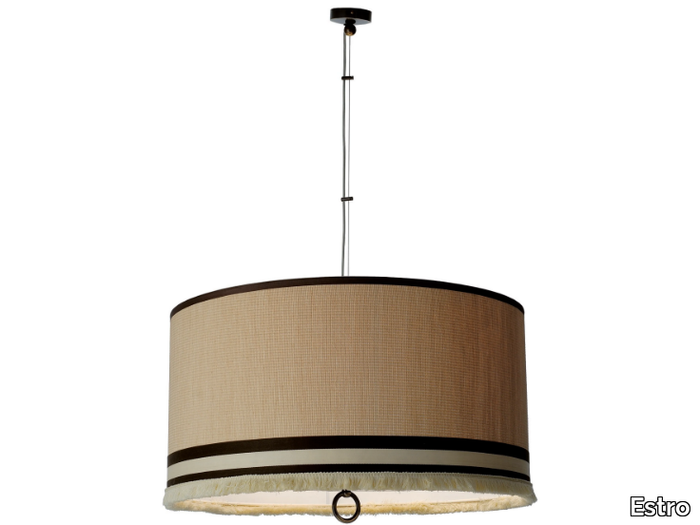 SATURN - LED fabric pendant lamp _ Estro