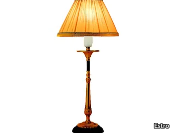 ALKAID - LED brass table lamp with fixed arm _ Estro