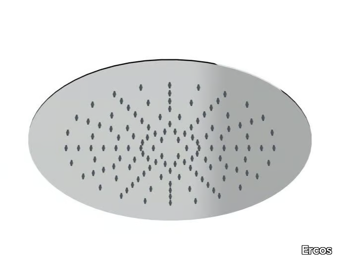 Ceiling mounted overhead shower - Built-in stainless steel rain shower _ Ercos