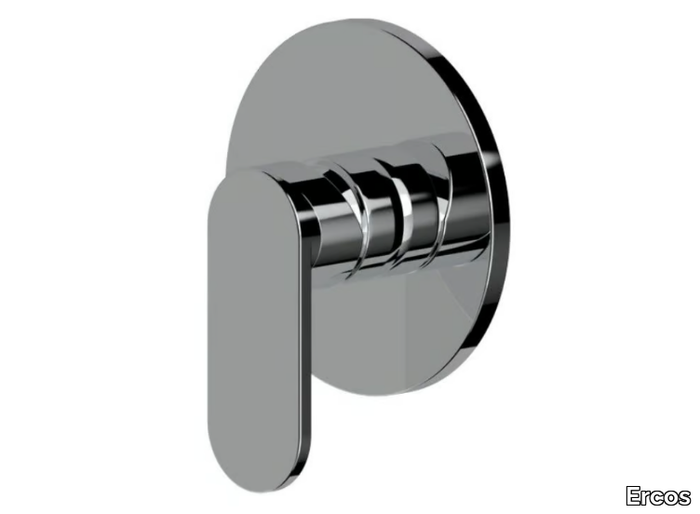 VERSILIA - Recessed shower mixer with plate _ Ercos