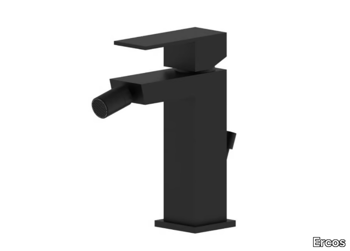 ITALIA R BLACK - Countertop bidet mixer with aerator _ Ercos