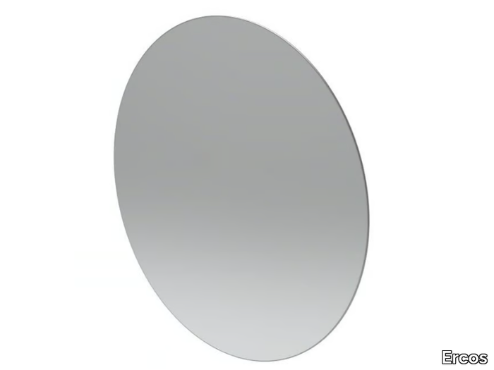 Wall-mounted mirror - Round wall-mounted bathroom mirror _ Ercos